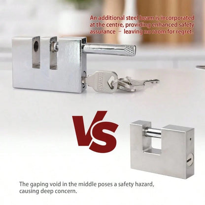 Security Anti-Theft Lock Brake Pedal Stainless Steel Lock Car Truck
