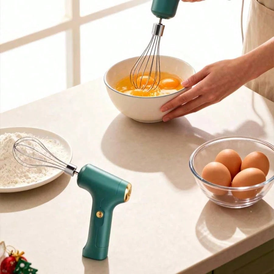 Selected Gifts For Labor Day And Back-To-School Season.Labor Day Gift, 1pc Electric Mini Small Cream Egg White Whisk, Cordless Electric Egg Beater, Cream Whisk, Cake Baking Egg Beater, Ice Cream Powde