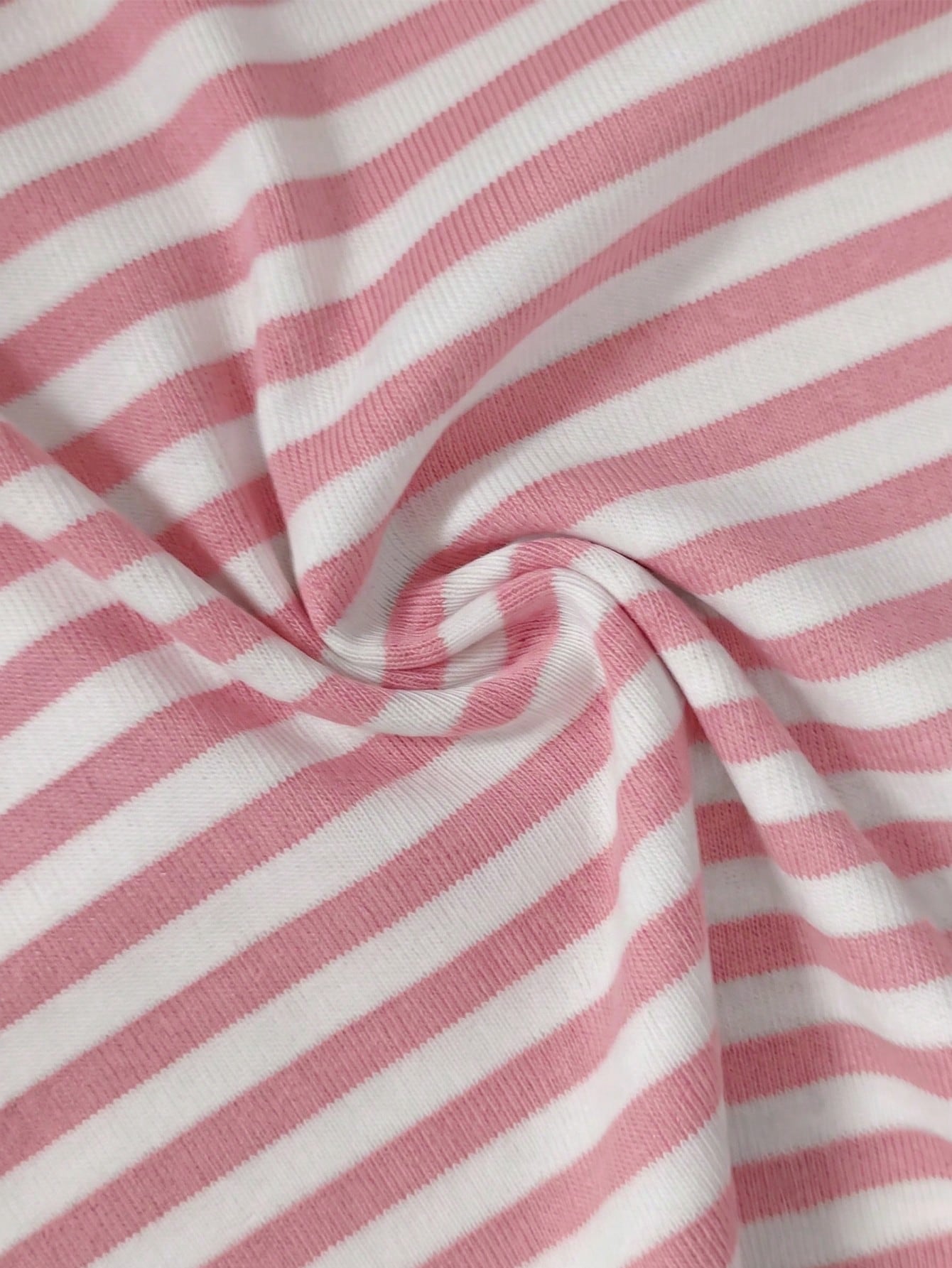 Sexy Deep V-Neck Halter Tie Back Striped Fitted Mini Dress For Women, Spring/Summer New Style Pink Elegant