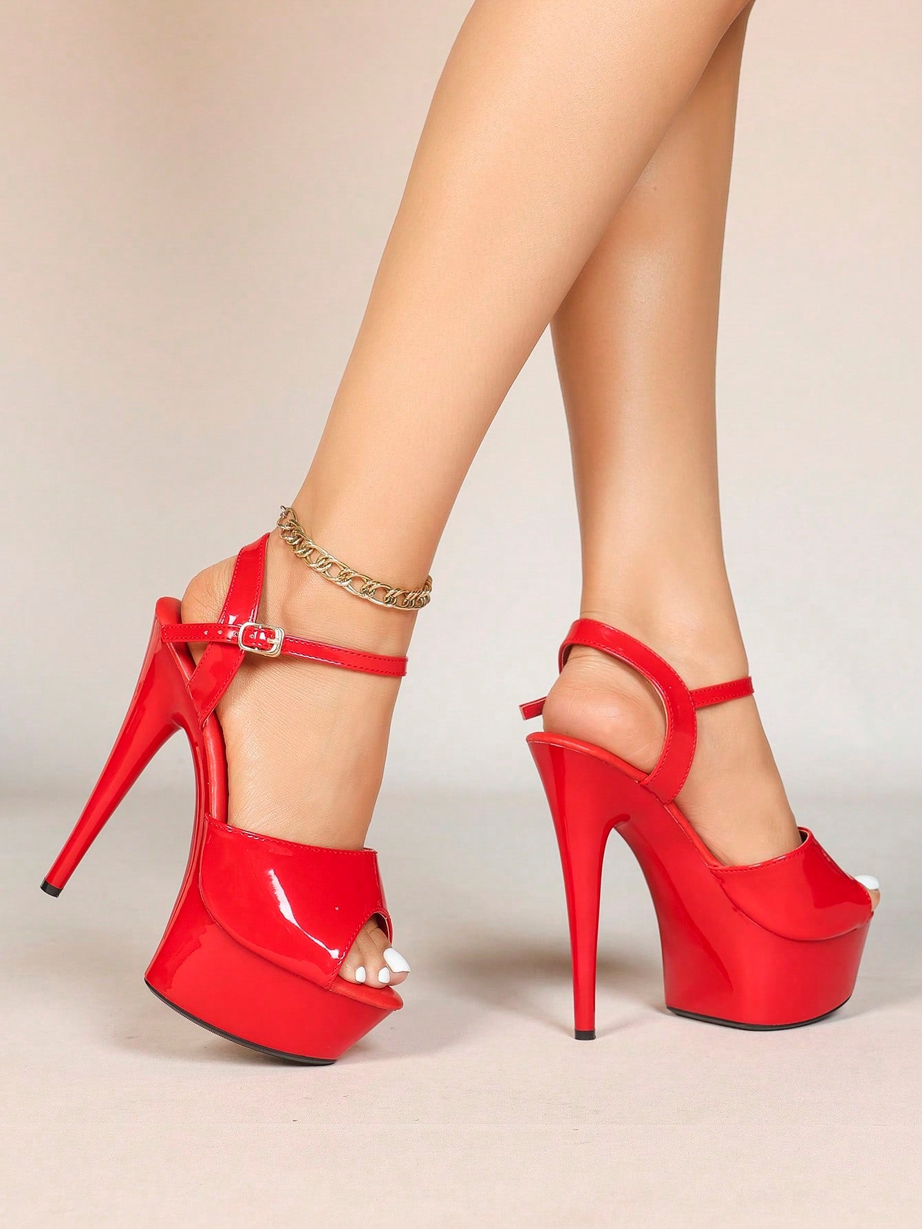 Sexy Super High Heel Model Shoes, Nightclub Platform Stilettos, Runway Model Show Formal Dress Wedding Shoes, Thick Bottom Crystal Party Sandals, Black Formal Occasion Heels