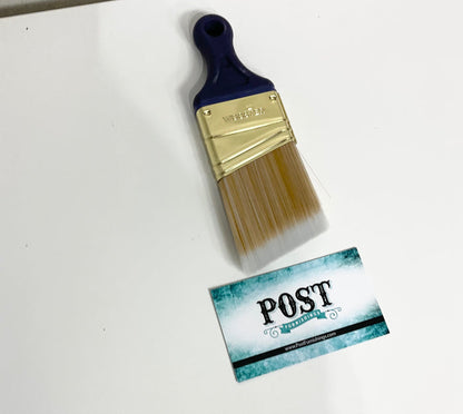 Short, Angled, Synthetic Paint Brush | DIY Furniture Paint Supply