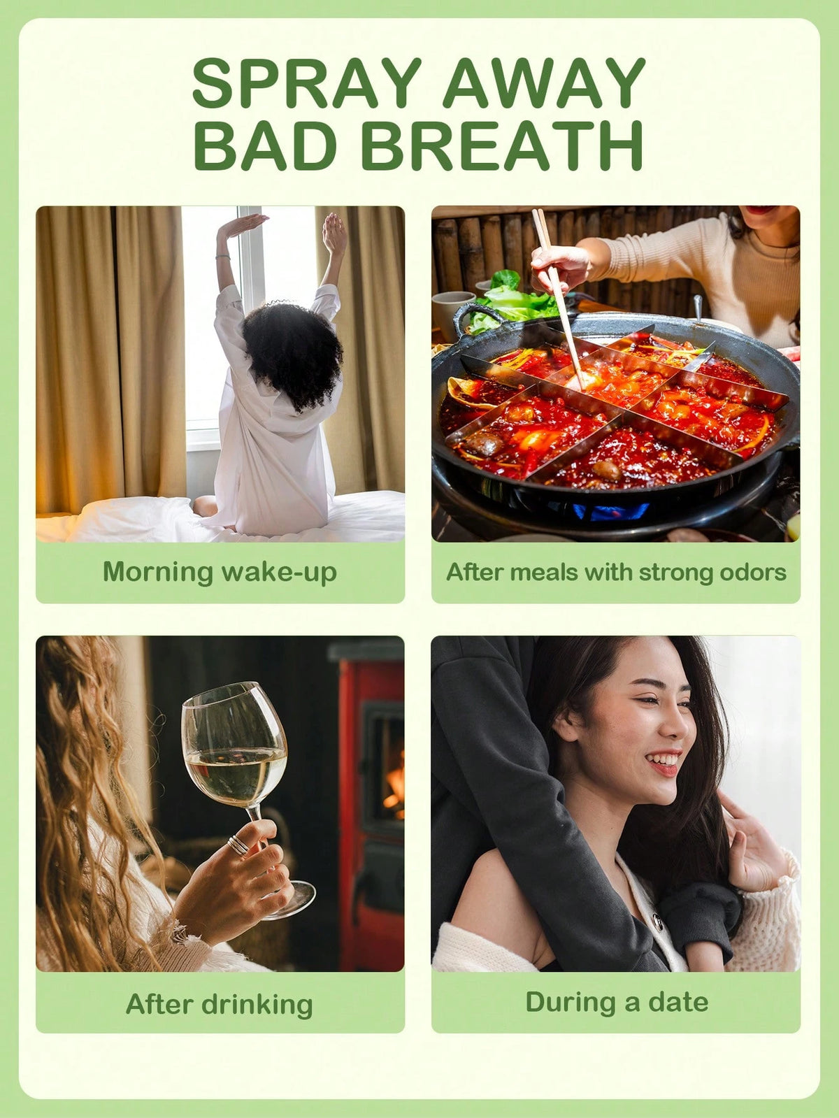 Slow Sunday Lemon Breath Spray, Lemon, Fruit Flavored Mouth Freshener Spray, Go-To For Instantly Refreshing Your Breath, Good Choice For Vacation, Beach, Travel Essentials, Suitable For Summer Oral Ca