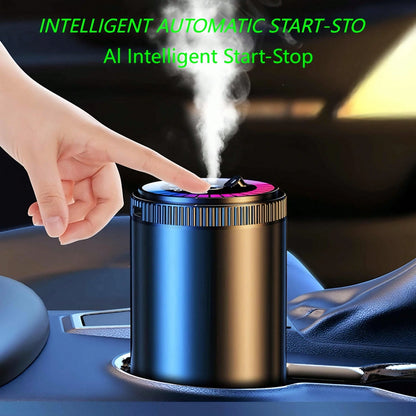Smart Car Air Freshener Diffuser, Dynamic Lights And Starry Sky Roof, USB Charging, Adjustable Fragrance Concentration, Eliminate Odor In The Car, Suitable For Home, Car, Office, Bathroom.