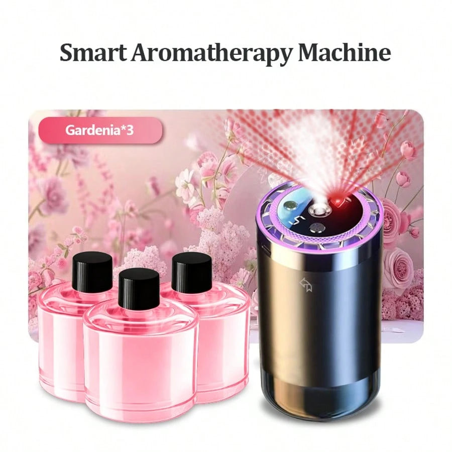 Smart Car Air Freshener Diffuser, Natural Essential Oil Aromatherapy For Car Interior, Long Lasting Fragrance, Effective Odor Eliminator, Premium Vehicle Perfume Diffuser For Fresh Driving Experience