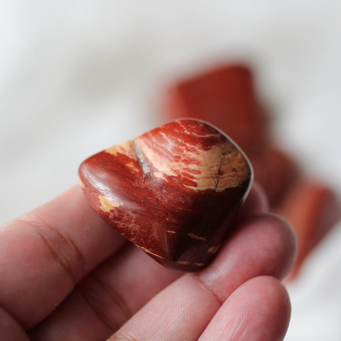 Snakeskin Jasper Tumbles