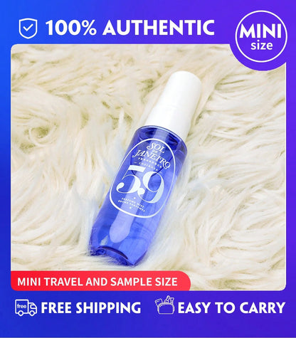 Sol De Janeiro Brazilian Crush Cheirosa Perfume Mist,Cheirosa 59,(30ml/1 Fl.Oz),Mini Travel Size