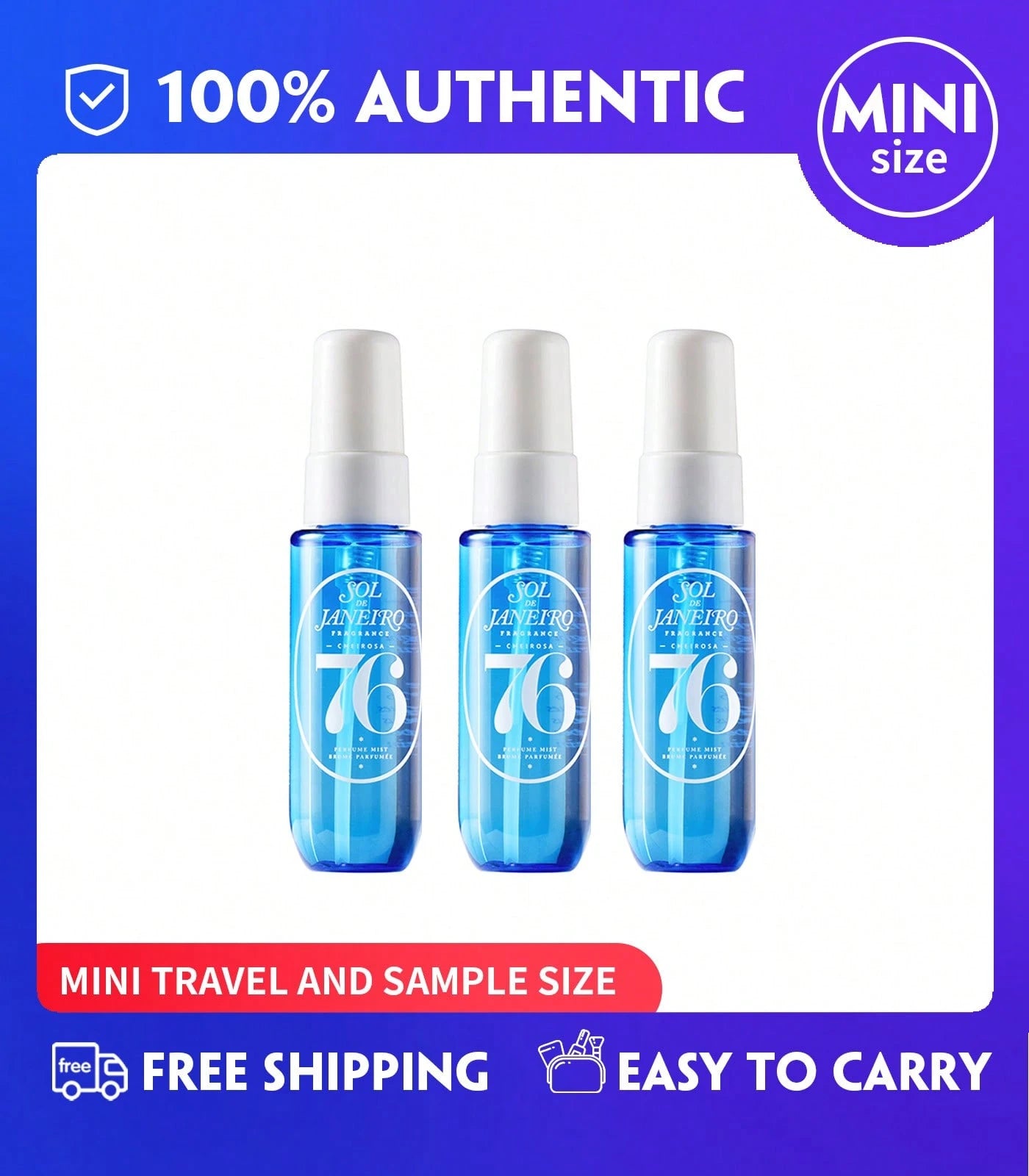 Sol De Janeiro Brazilian Crush Cheirosa Perfume Mist,Cheirosa 59,(30ml/1 Fl.Oz),Mini Travel Size