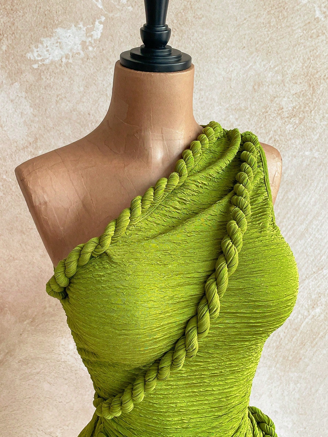 Soleia New None, Twist Strap Bodycon Mini Dress, Bohemian Bandage Sexy, Boho, Summer Women Clothes, Vintage, Night Out Lime Green