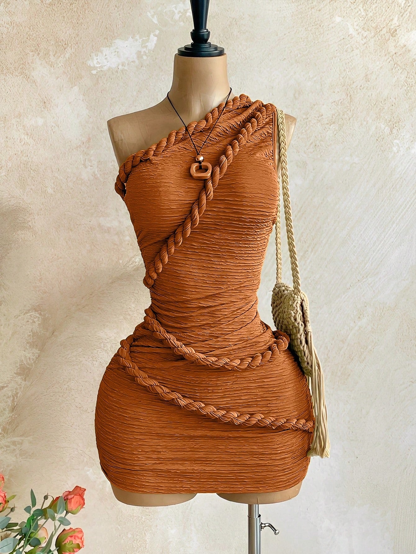 Soleia New None, Twist Strap Bodycon Mini Dress, Bohemian Bandage Sexy, Boho, Summer Women Clothes, Vintage, Night Out Lime Green