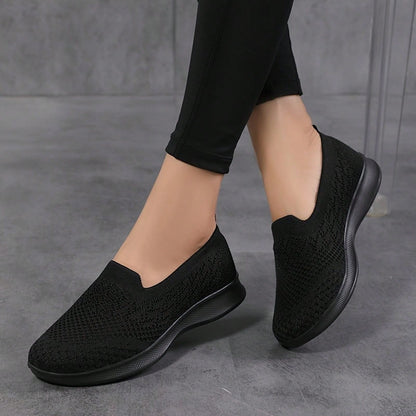 SOSENFER Women's Loafers, Comfortable And Versatile Slip-On Shoes, Lightweight And Breathable Women's Shoes