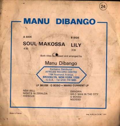 Soul Makossa / Lily (French 7")