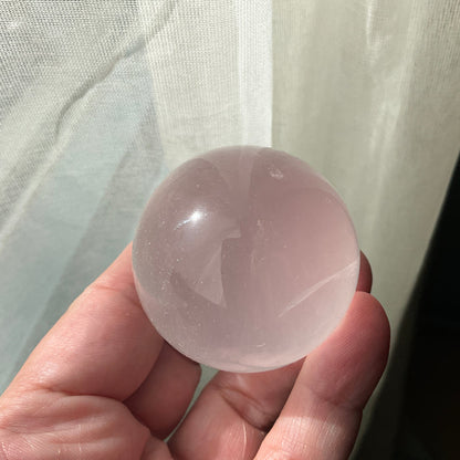 Star Rose Quartz misty blush