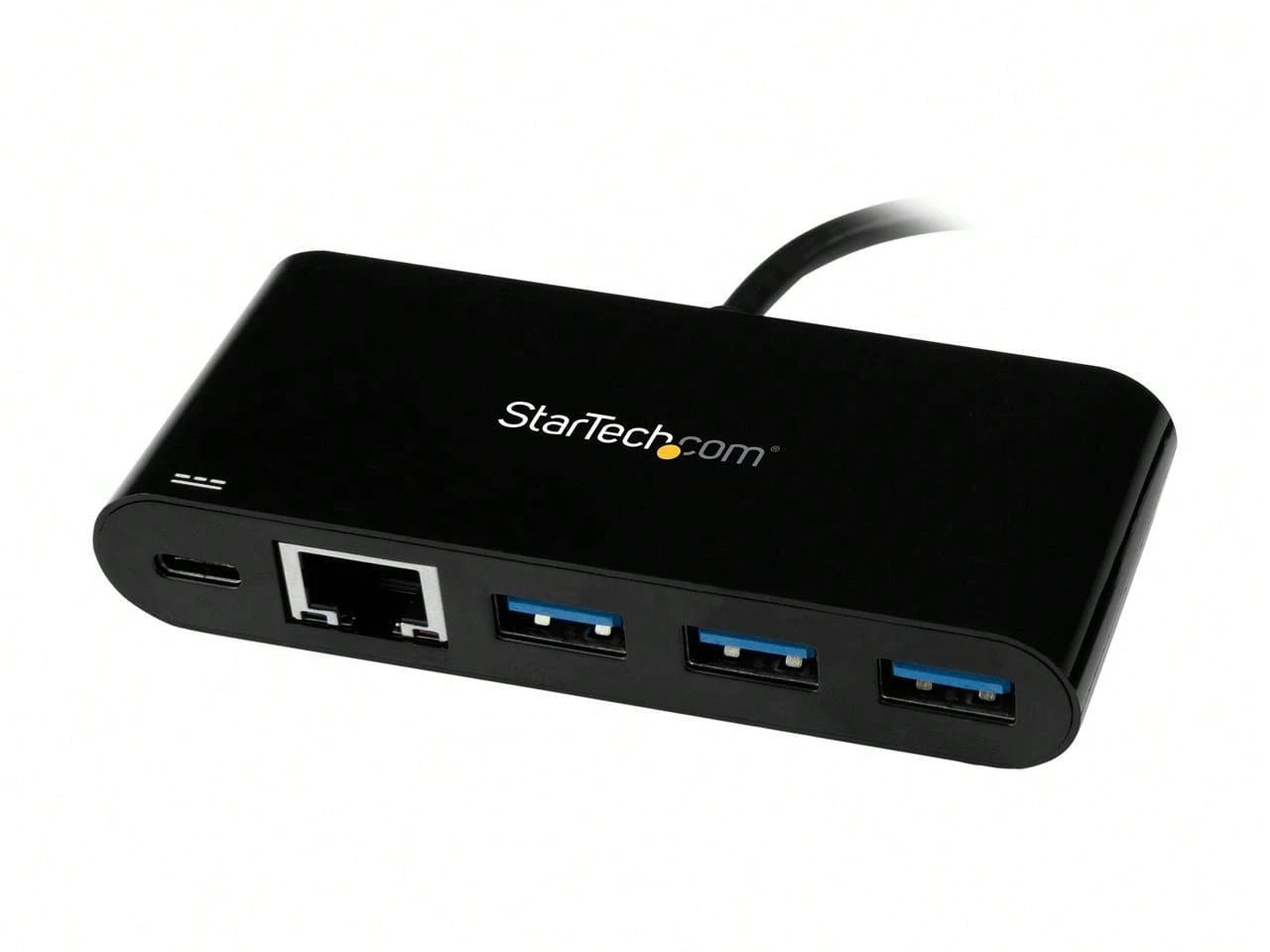 StarTech.Com USB-C To Ethernet Adapter With 3-Port USB 3.0 Hub And Power Delivery- USB-C GbE Network Adapter + USB Hub W/ 3 USB-A Ports