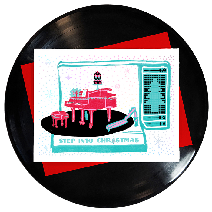 Step Into Christmas Greeting Card 6-Pack Inspired By Music