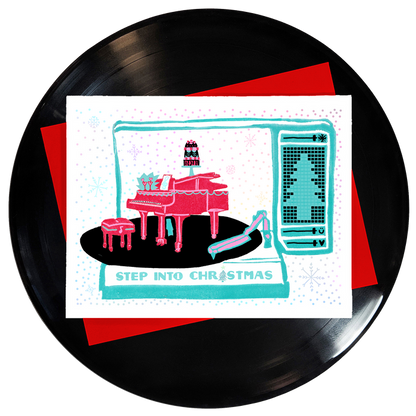 Step Into Christmas Greeting Card 6-Pack Inspired By Music