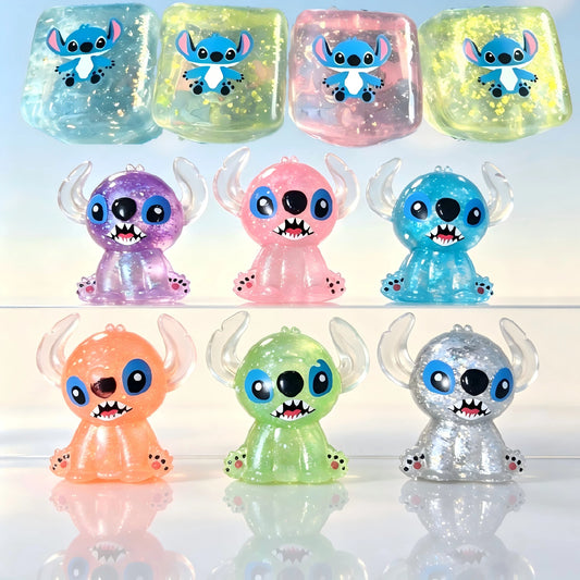 StitchNeeDoh Soft Squeeze Stress Relief Toy, Cute Gift For Teens And Children, Color And Craftsmanship May Vary Slightly