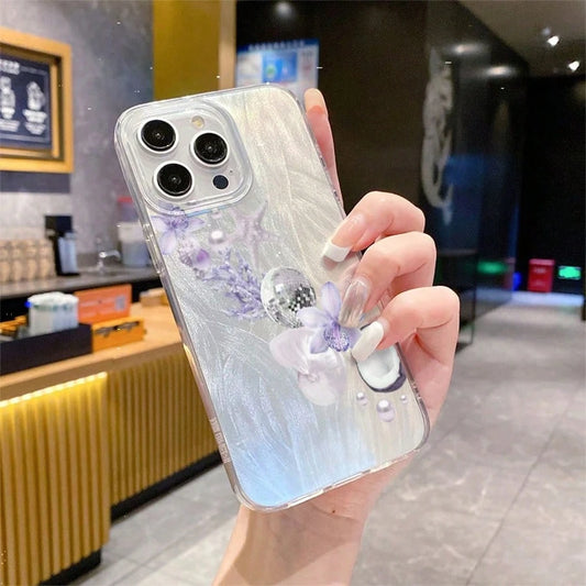 Stylish & Feather Pattern TPU Phone Case, Compatible With Apple Models, Ideal As Birthday Or Christmas Gift For Couples, Girlfriends, Daughters, Teens