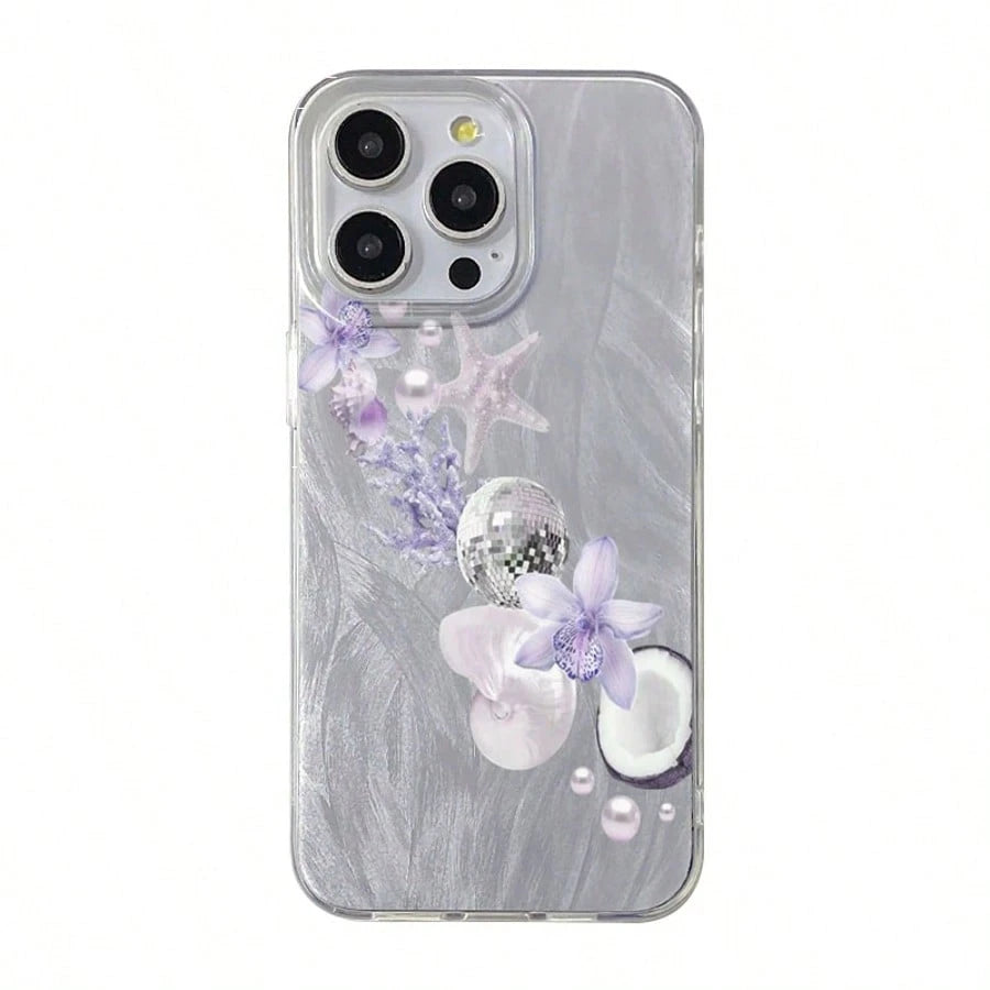 Stylish & Feather Pattern TPU Phone Case, Compatible With Apple Models, Ideal As Birthday Or Christmas Gift For Couples, Girlfriends, Daughters, Teens