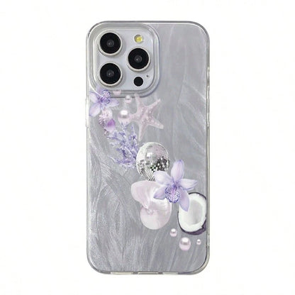 Stylish & Feather Pattern TPU Phone Case, Compatible With Apple Models, Ideal As Birthday Or Christmas Gift For Couples, Girlfriends, Daughters, Teens