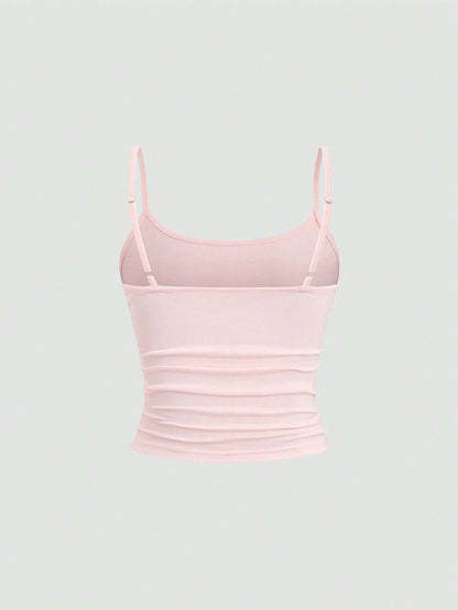 Sweetra Women Camisole Waist Cincher Cami Slim Fit Singlet Camisole Top Can Be Worn As Inner Or Outer Layer