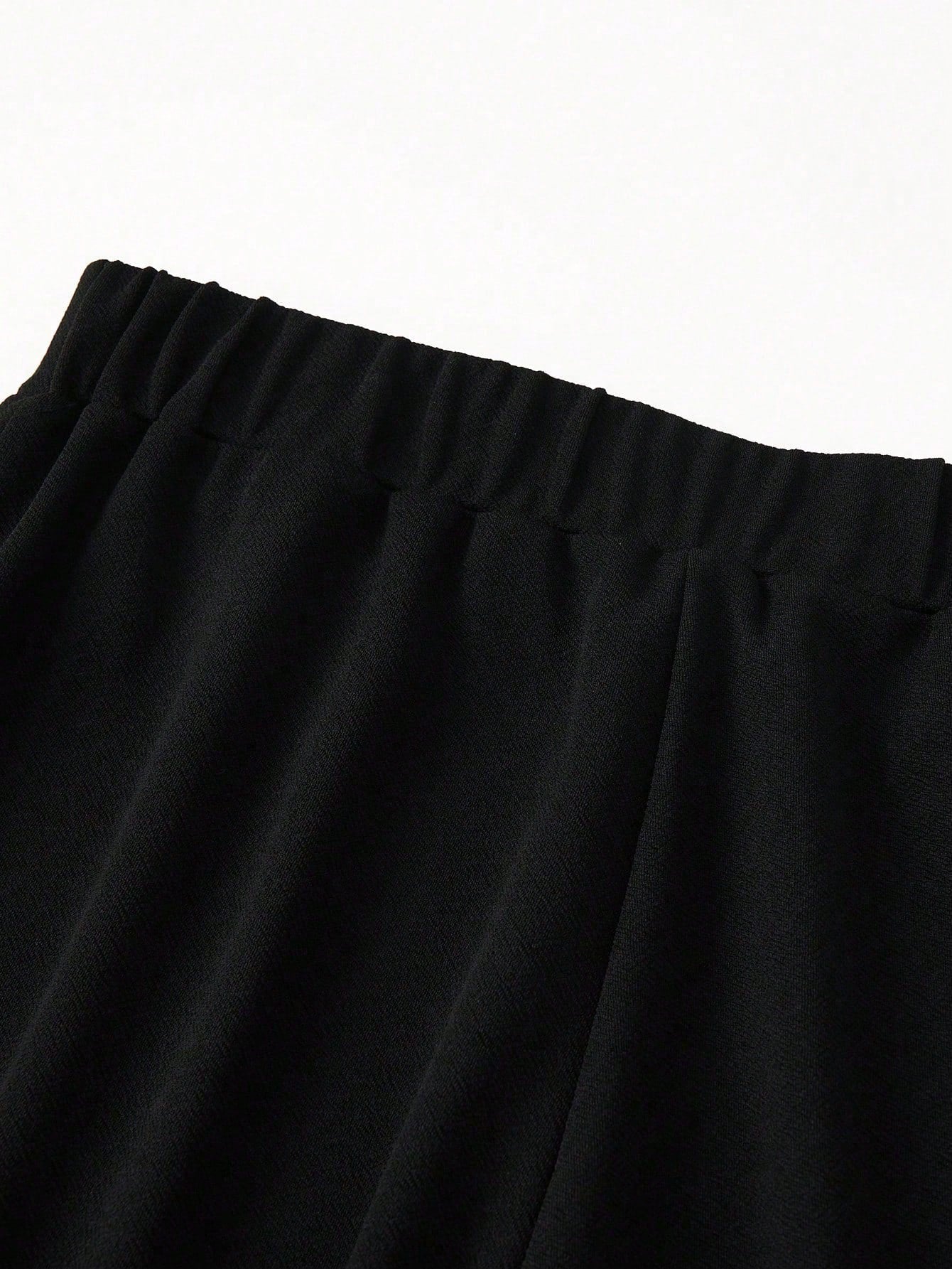 Sweetra Women's Casual Solid Color Wide Leg Pants Fall Cloth For Women
