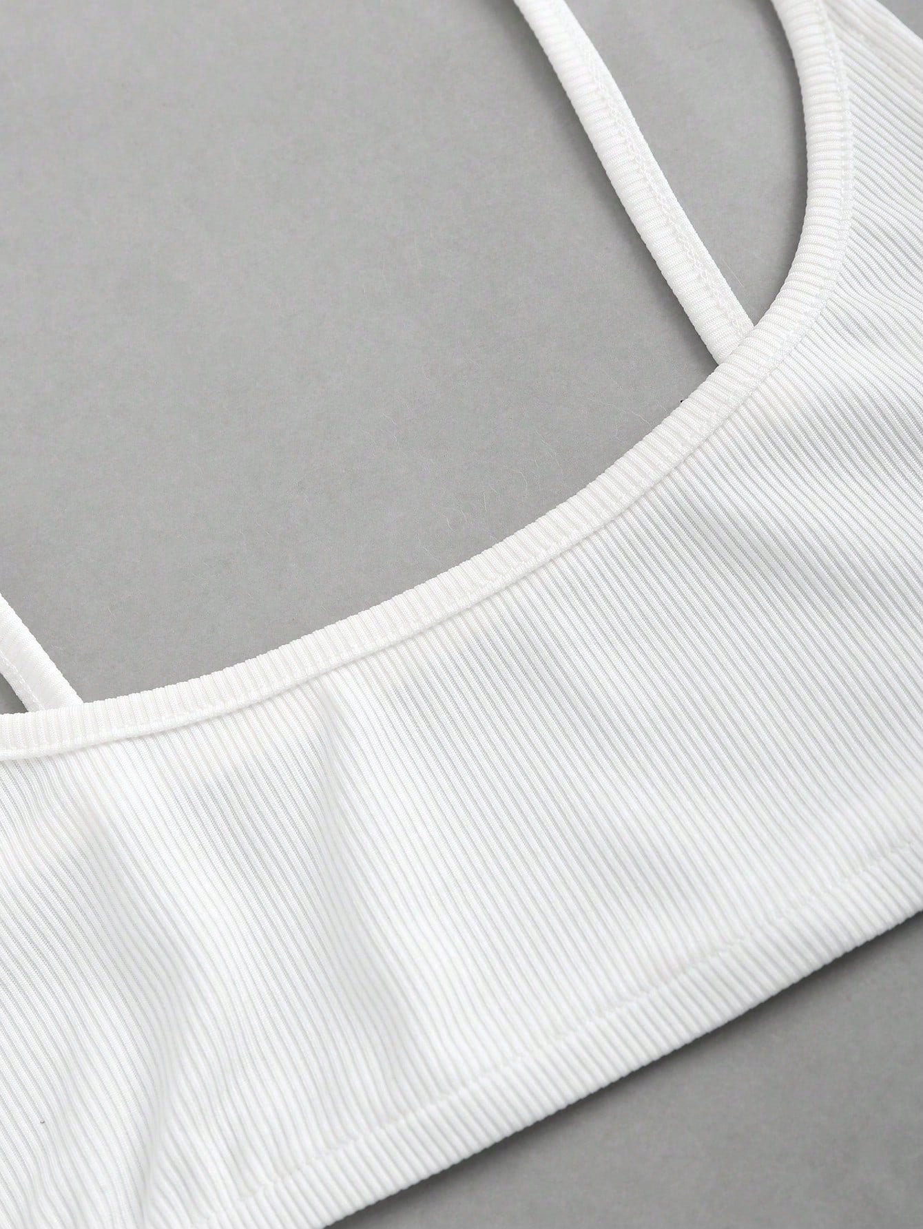 Sweetra Women's Summer Solid Color Simple Daily Wear Camisole