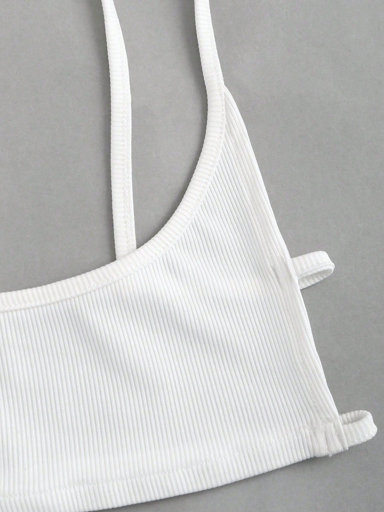 Sweetra Women's Summer Solid Color Simple Daily Wear Camisole
