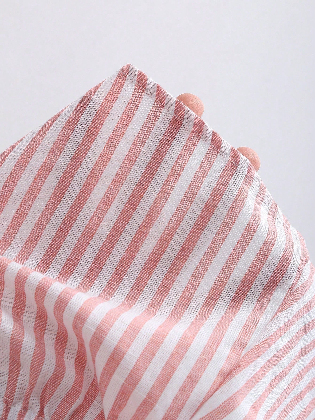 Sweetra Women Striped Long Sleeve Tie Front Loose Blouse Fall Cloth For Women