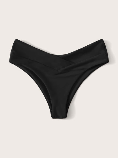 Swim Basics Summer Beach Plain Bikini Panty