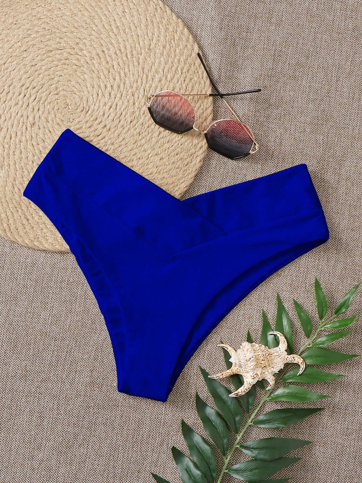 Swim Basics Summer Beach Plain Bikini Panty