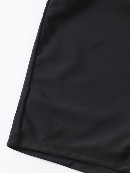 Swim Lushoire Summer Beach Knot Front Shorts Bikini