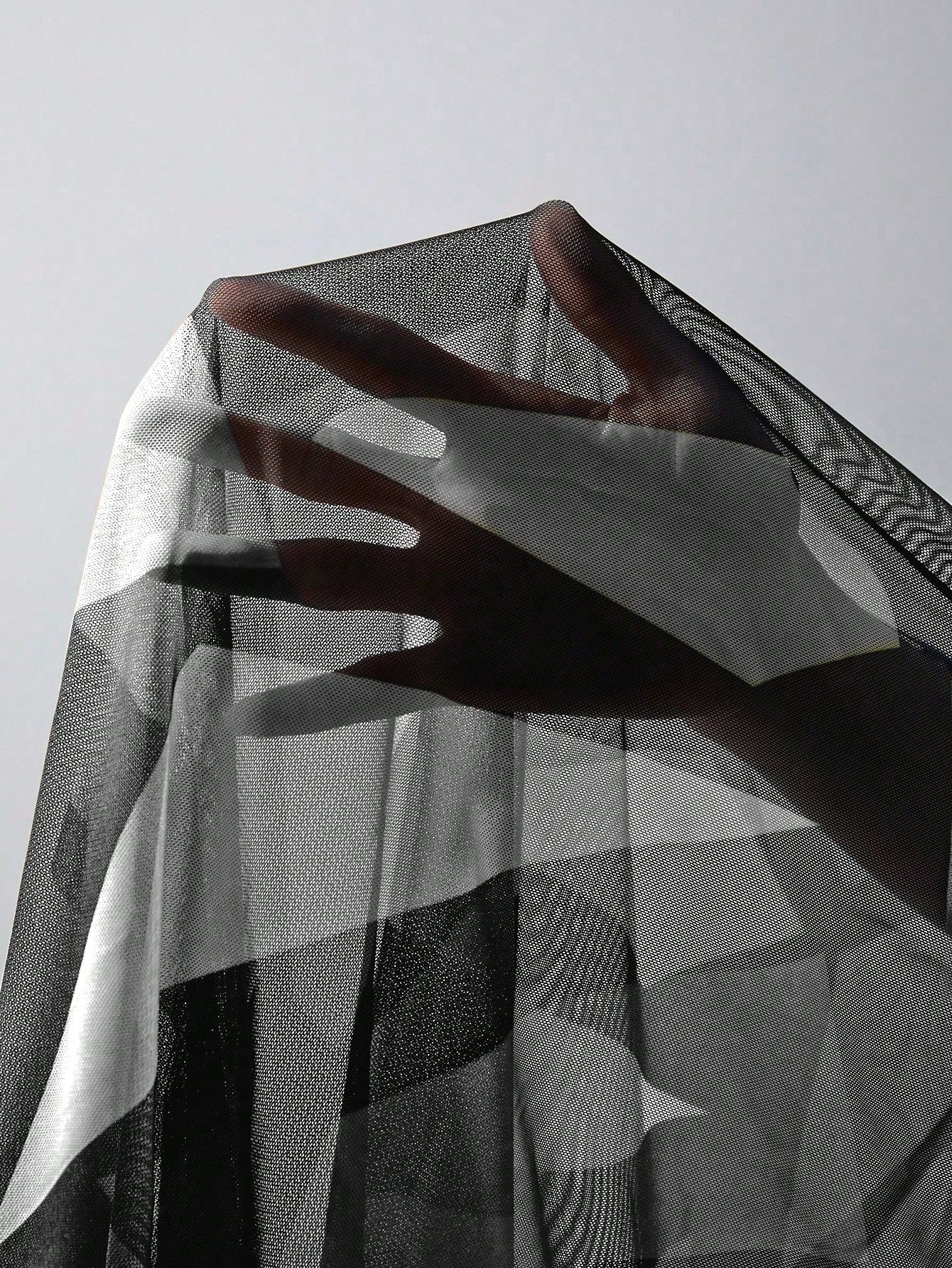 Swim Lushoire Summer Beach Plus Size Color-Block Geometric Printed Drawstring Waist Mesh Kimono