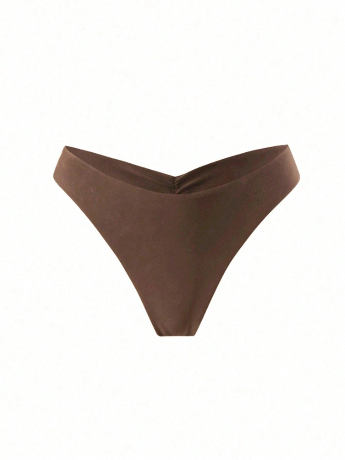 Swim Lushoire Summer Beach Women's Solid Color Pleated Swimwear Bottom Music Festival