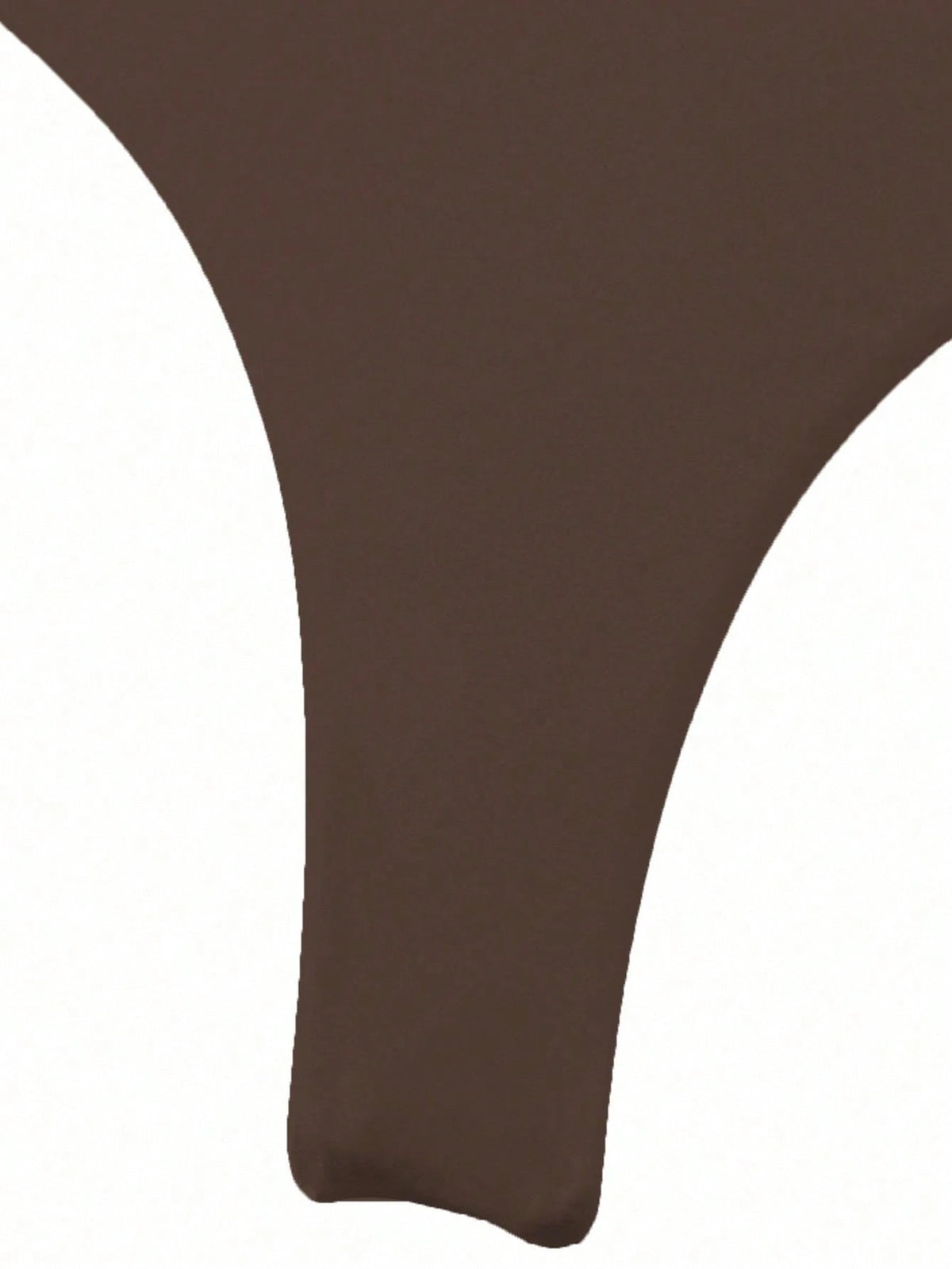 Swim Lushoire Summer Beach Women's Solid Color Pleated Swimwear Bottom Music Festival