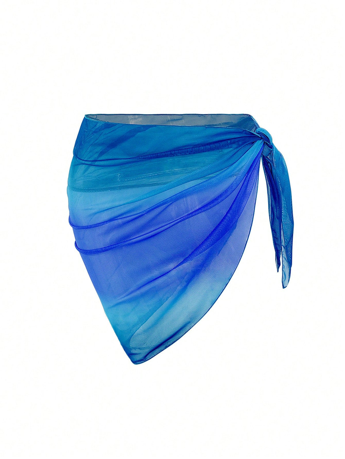 Swim Mod Summer Beach Women's Gradient Color Cover Up (Random Printed)