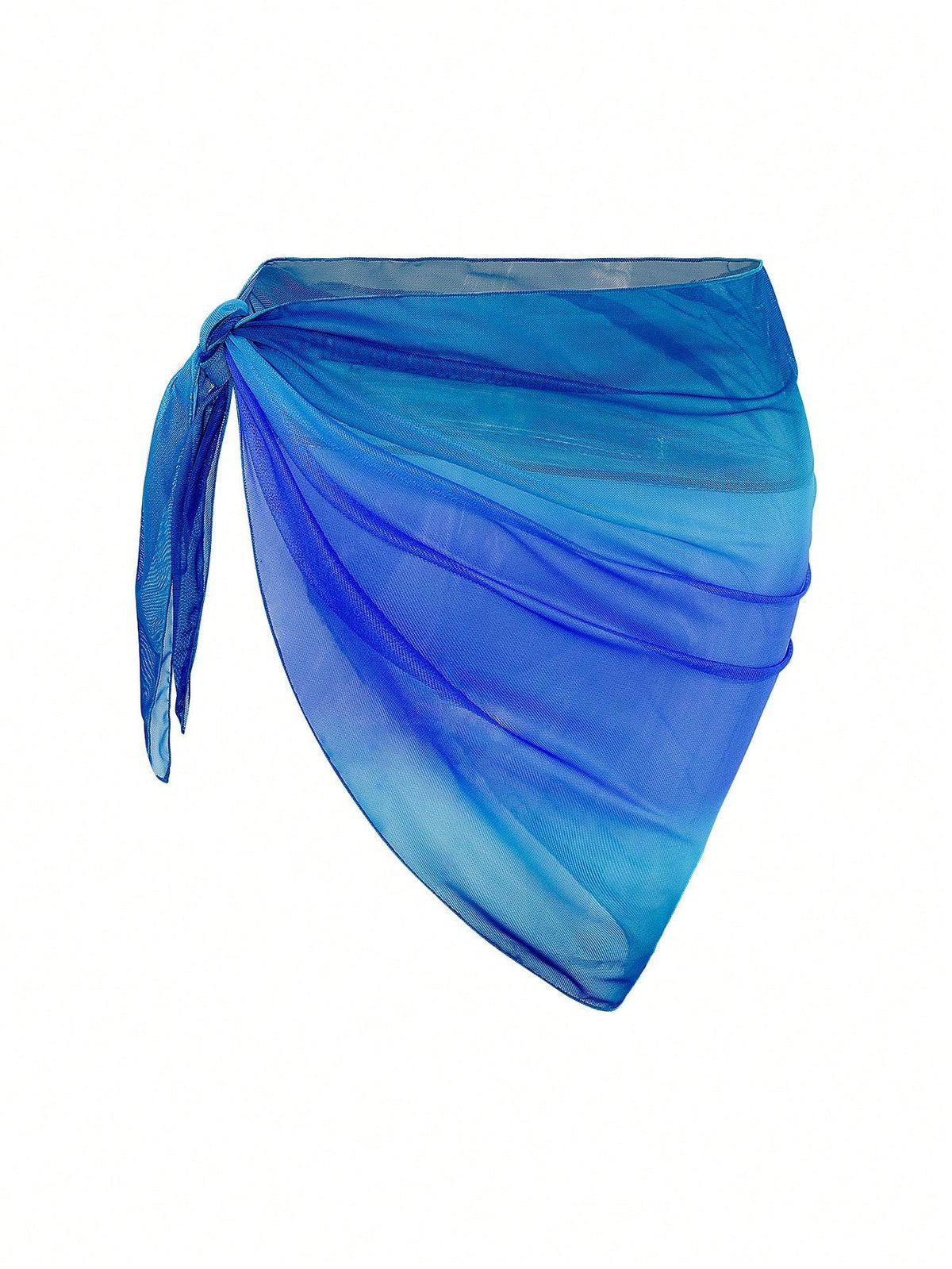 Swim Mod Summer Beach Women's Gradient Color Cover Up (Random Printed)