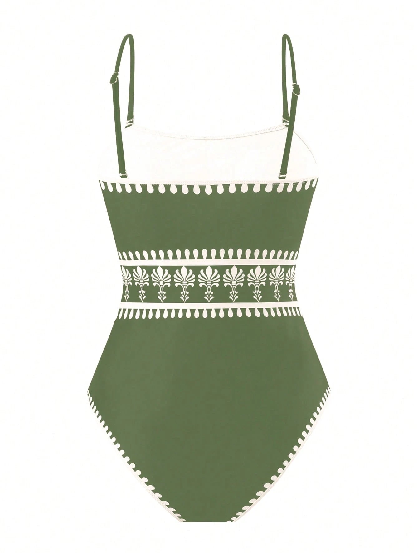 Swim Oasis 2026 Spring/Summer Plus Size One-Piece Printed Casual Elegant Ladies Swimsuit Set