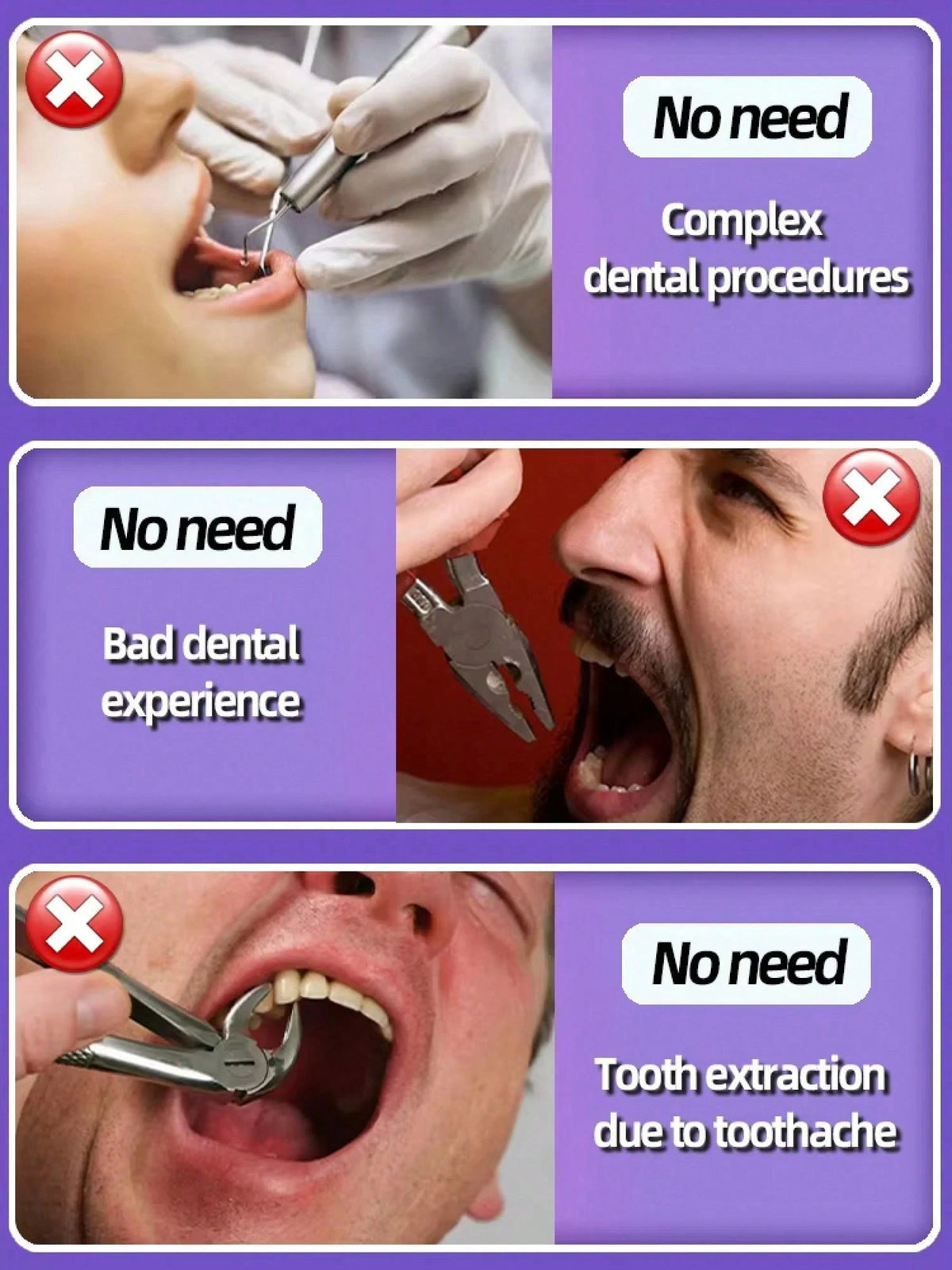 Teeth Cleaning Toothpaste Removes Tooth Stains Teeth Whitening Tooth Decay Repair Calculus Plaque Periodontitis Remove Cavities