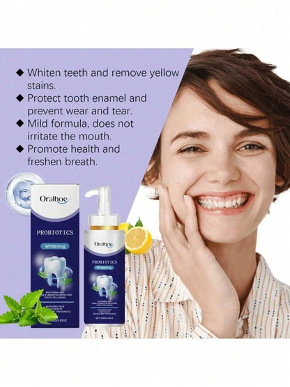 Teeth Cleaning Toothpaste Removes Tooth Stains Teeth Whitening Tooth Decay Repair Calculus Plaque Periodontitis Remove Cavities