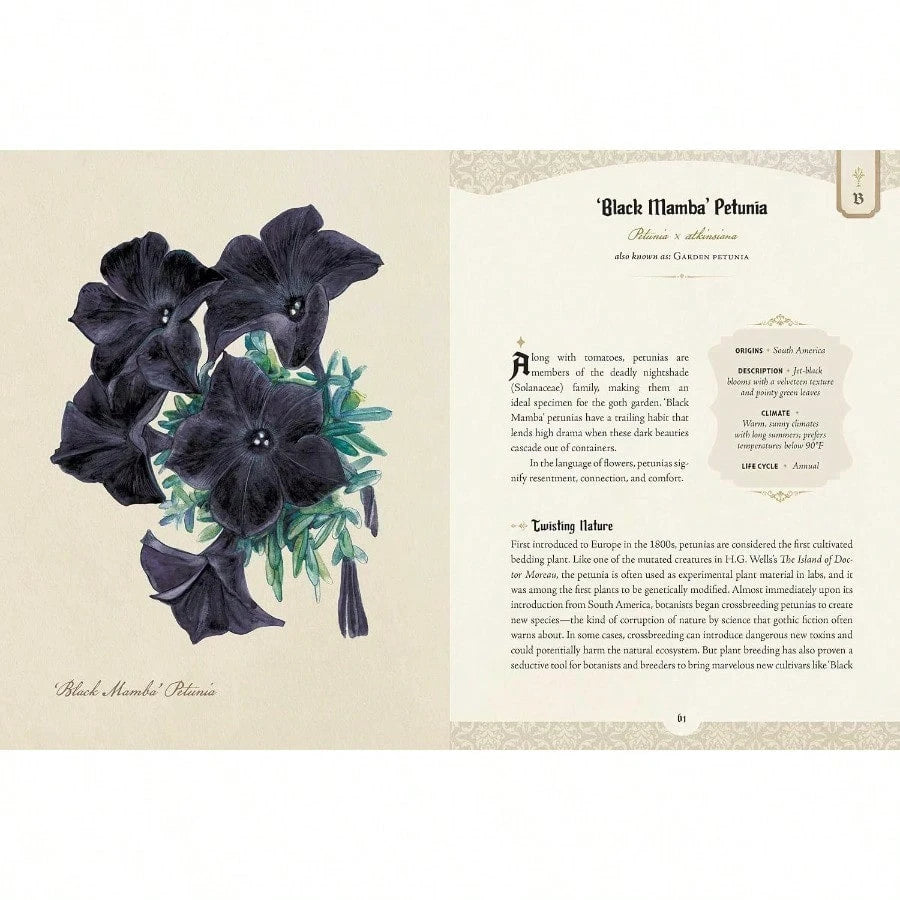 The Goth Garden: The Mystery, Beauty, And Lore Of Dark Gardening