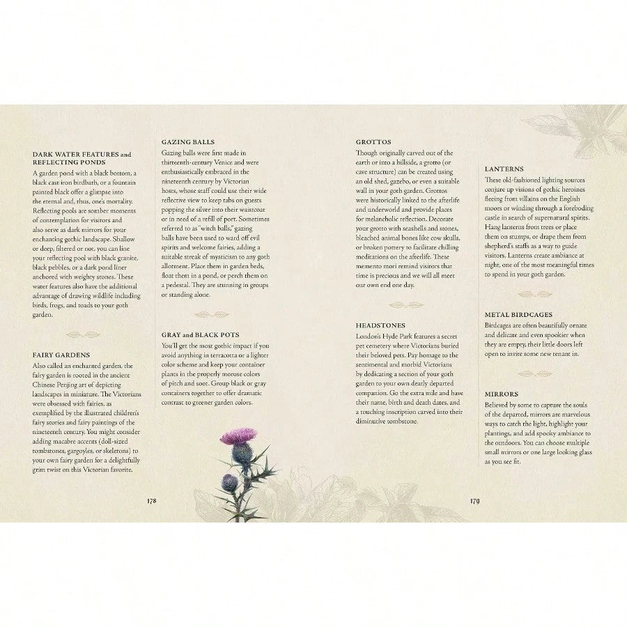 The Goth Garden: The Mystery, Beauty, And Lore Of Dark Gardening