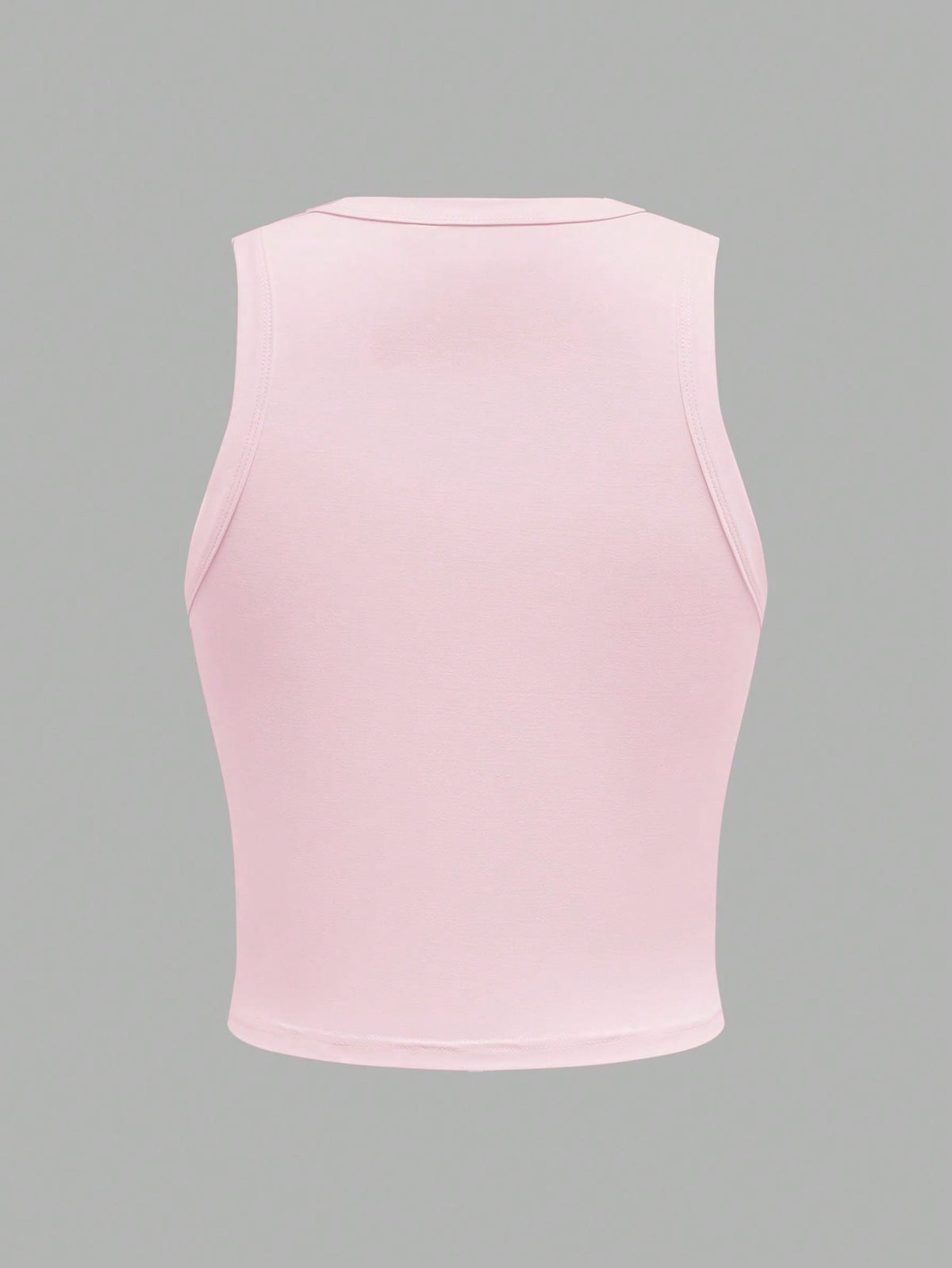 THE POWERPUFF GIRLS X Women's Casual Summer Blossom, Bubbles, Buttercup Pattern White Cropped Tank Top,Outwork/Vacation