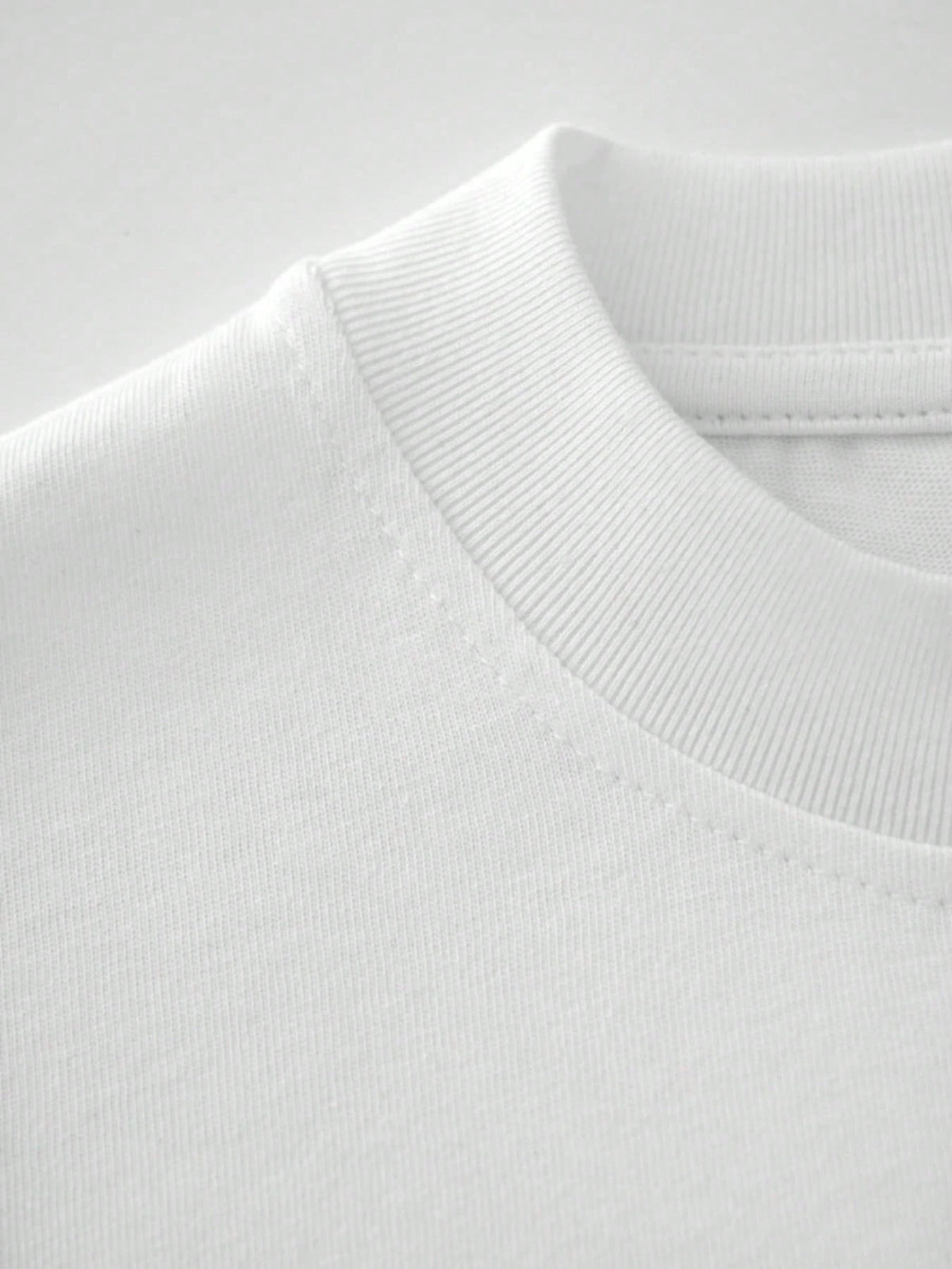 The Rock Style 220g 100% Pure Cotton Heavyweight Basic T-Shirts, Short Sleeve Round Crew Neck Casual Summer Tops Classic-Fit Tee