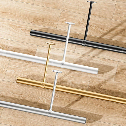 Thickened Stainless Steel Household Drying Rack, Rust-Proof And Windproof Clothes Hanger, Wardrobe Storage Rod, Garment Hanging Device, Multi-Function Towel Bar, Bathroom & Balcony Multi-Purpose Cloth