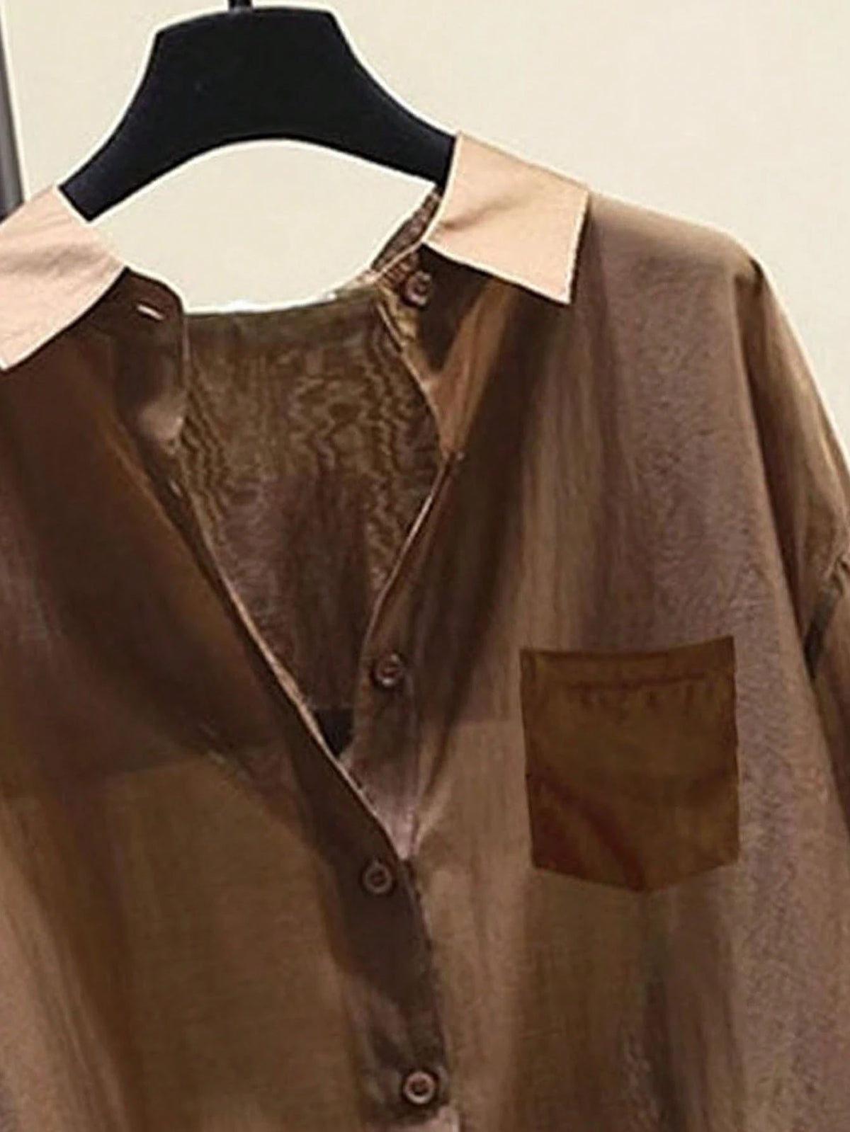 Thin Sun-Protective Shirt, Summer New Minimalist Elegant Versatile Long Sleeve Blouse, Unique Top