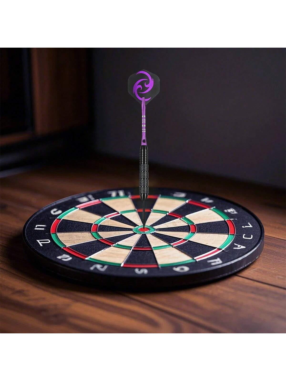 This Cyeelife 24G Brass Barrel Darts Set Includes 3 Steel Tip Darts, 3 Pieces Of Pet Aircraft, 3 Dart Shafts, 1 One Dart Stone And 1 One Darts Box (Zf02)