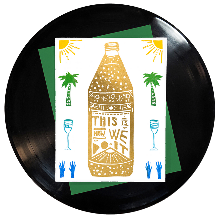 This Is How We Do It Greeting Card 6-Pack Inspired By Music