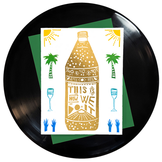This Is How We Do It Greeting Card 6-Pack Inspired By Music