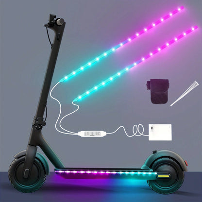 This Universal Electric Scooter Safety Light Is Designed For Nighttime Riding And Features A Low-Voltage Design. The LED Warning Light Is Also Suitable For Skateboards, Bicycles, And Outdoor Activitie