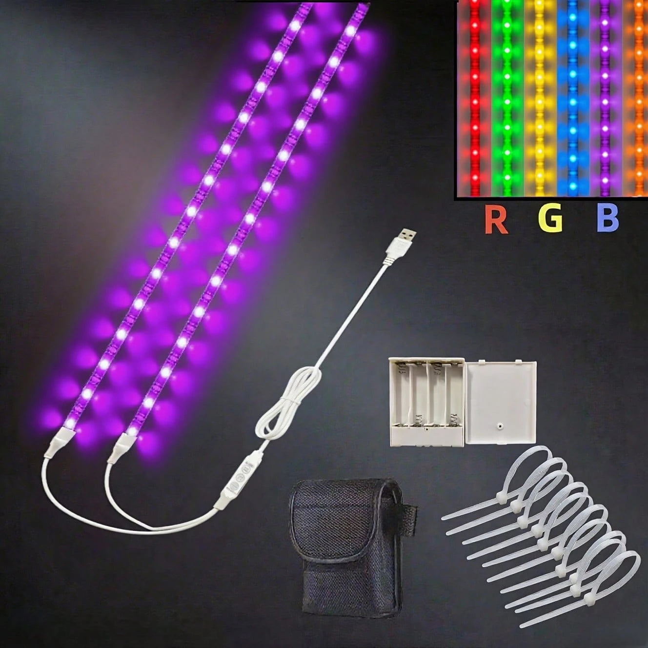 This Universal Electric Scooter Safety Light Is Designed For Nighttime Riding And Features A Low-Voltage Design. The LED Warning Light Is Also Suitable For Skateboards, Bicycles, And Outdoor Activitie